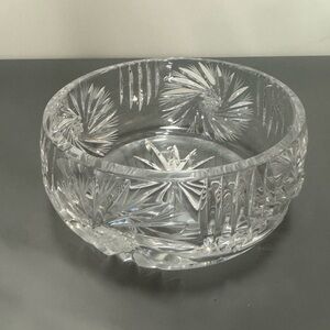 Crystal Cut Glass Bowl
